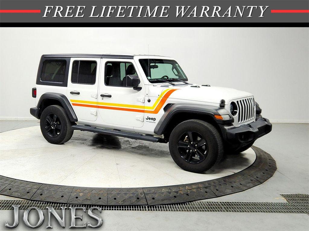used 2021 Jeep Wrangler Unlimited car, priced at $24,962