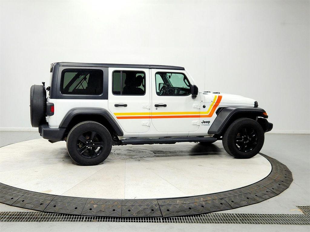 used 2021 Jeep Wrangler Unlimited car, priced at $24,962