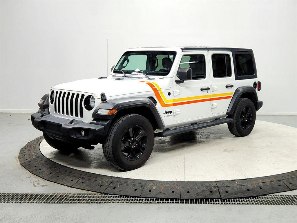 used 2021 Jeep Wrangler Unlimited car, priced at $24,962