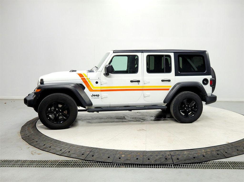 used 2021 Jeep Wrangler Unlimited car, priced at $24,962