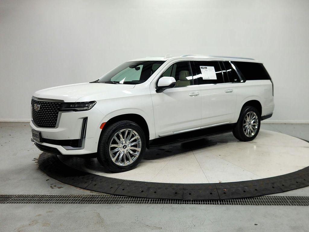 used 2021 Cadillac Escalade ESV car, priced at $57,422