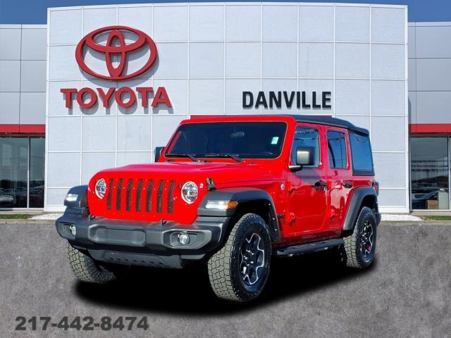 used 2021 Jeep Wrangler Unlimited car, priced at $31,995