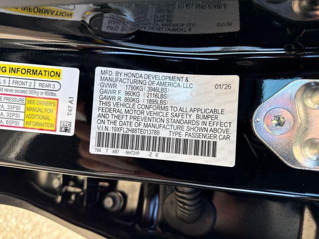 new 2026 Honda Civic car, priced at $29,320