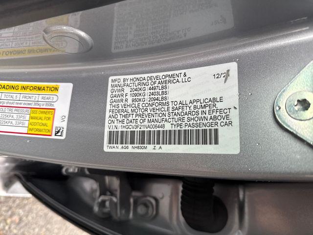 used 2022 Honda Accord Hybrid car, priced at $21,500