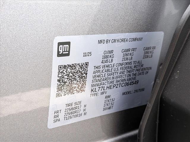 new 2026 Chevrolet Trax car, priced at $23,839