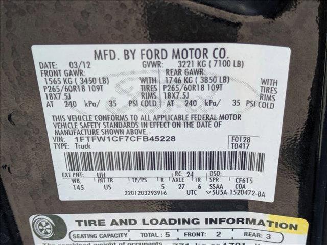 used 2012 Ford F-150 car, priced at $14,987