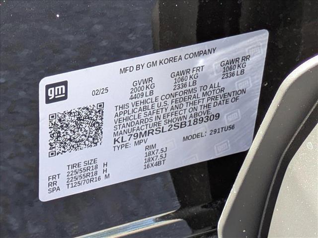 new 2025 Chevrolet TrailBlazer car, priced at $26,898