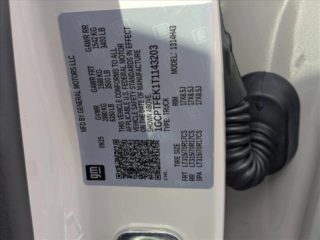 new 2026 Chevrolet Colorado car, priced at $58,901