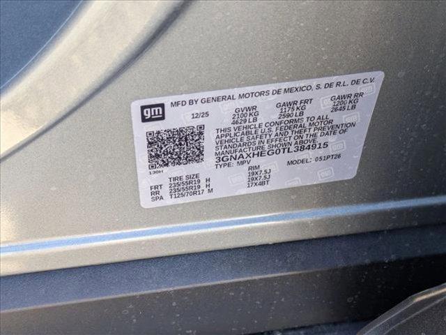 new 2026 Chevrolet Equinox car, priced at $31,840