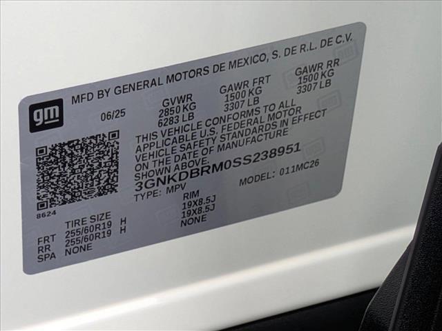 new 2025 Chevrolet Blazer EV car, priced at $38,940