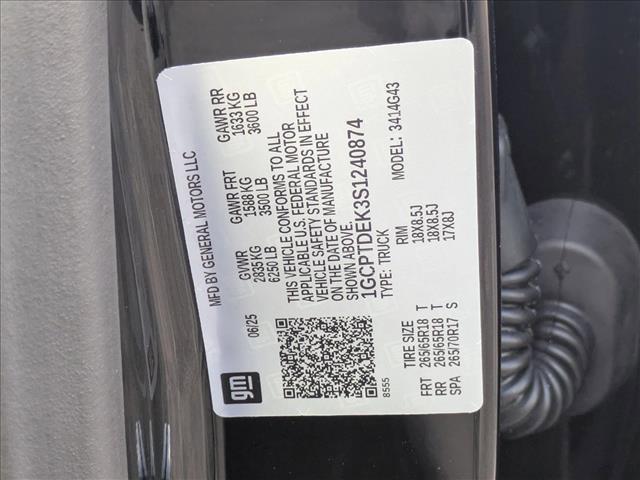 new 2025 Chevrolet Colorado car, priced at $40,564