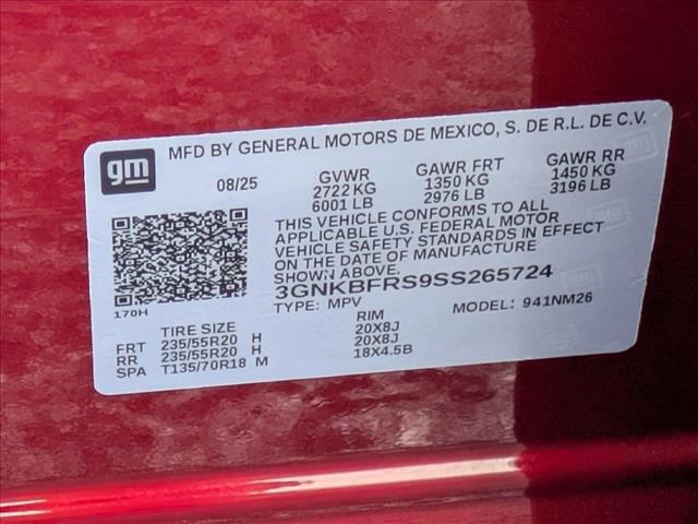 new 2025 Chevrolet Blazer car, priced at $42,804