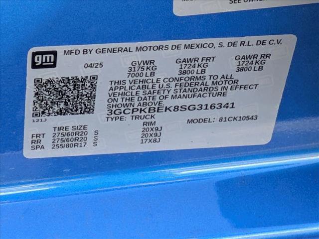 new 2025 Chevrolet Silverado 1500 car, priced at $38,085