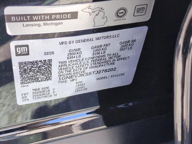 new 2026 Chevrolet Traverse car, priced at $48,320