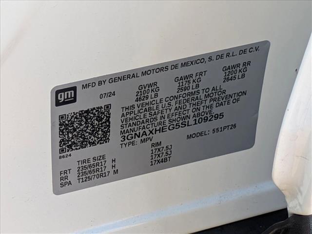 new 2025 Chevrolet Equinox car, priced at $30,082