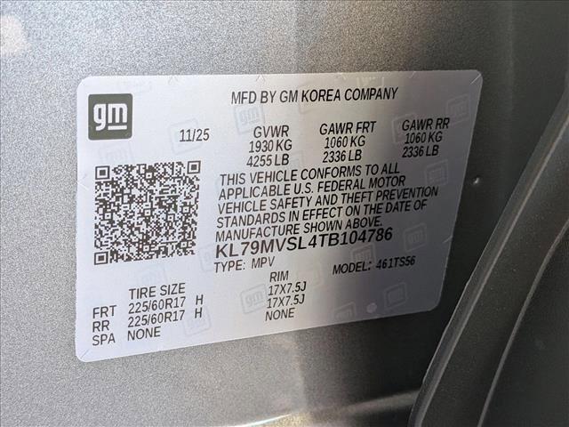 new 2026 Chevrolet TrailBlazer car, priced at $28,355