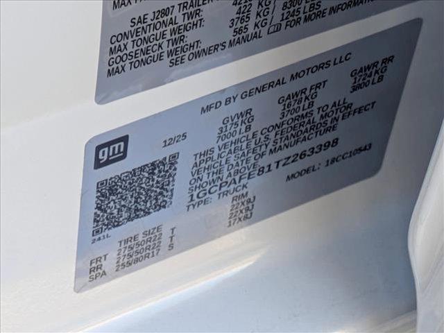 new 2026 Chevrolet Silverado 1500 car, priced at $69,665