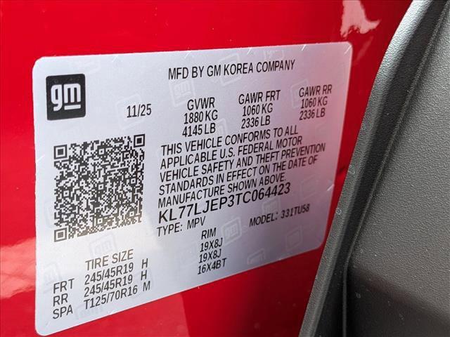 new 2026 Chevrolet Trax car, priced at $25,641