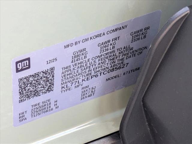 new 2026 Chevrolet Trax car, priced at $28,385