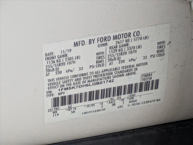 used 2020 Ford Explorer car, priced at $19,447