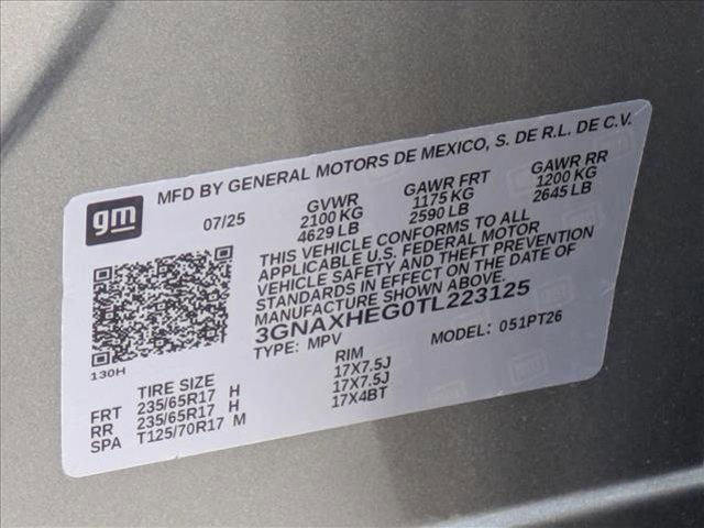 new 2026 Chevrolet Equinox car, priced at $29,995