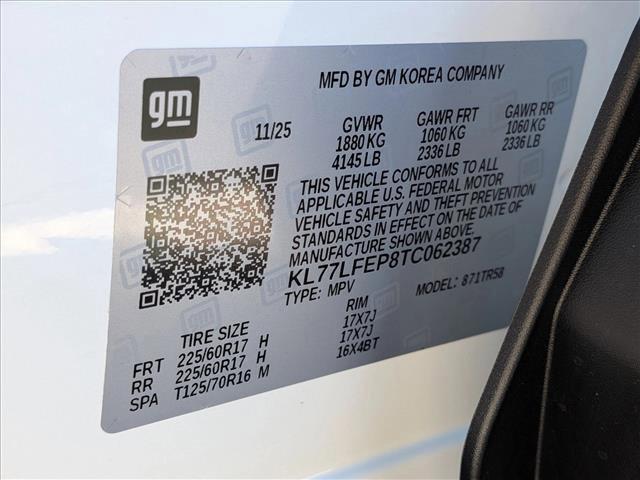 new 2026 Chevrolet Trax car, priced at $23,601