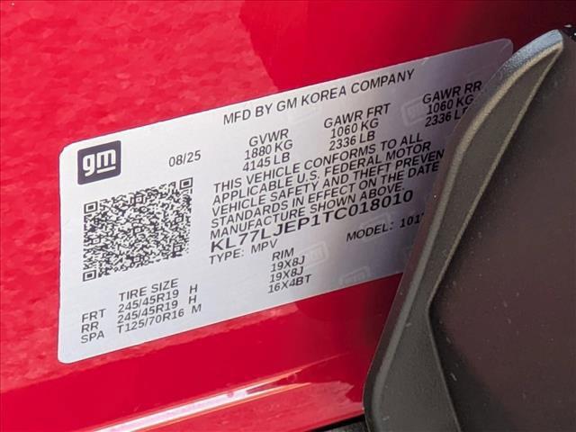 new 2026 Chevrolet Trax car, priced at $25,457