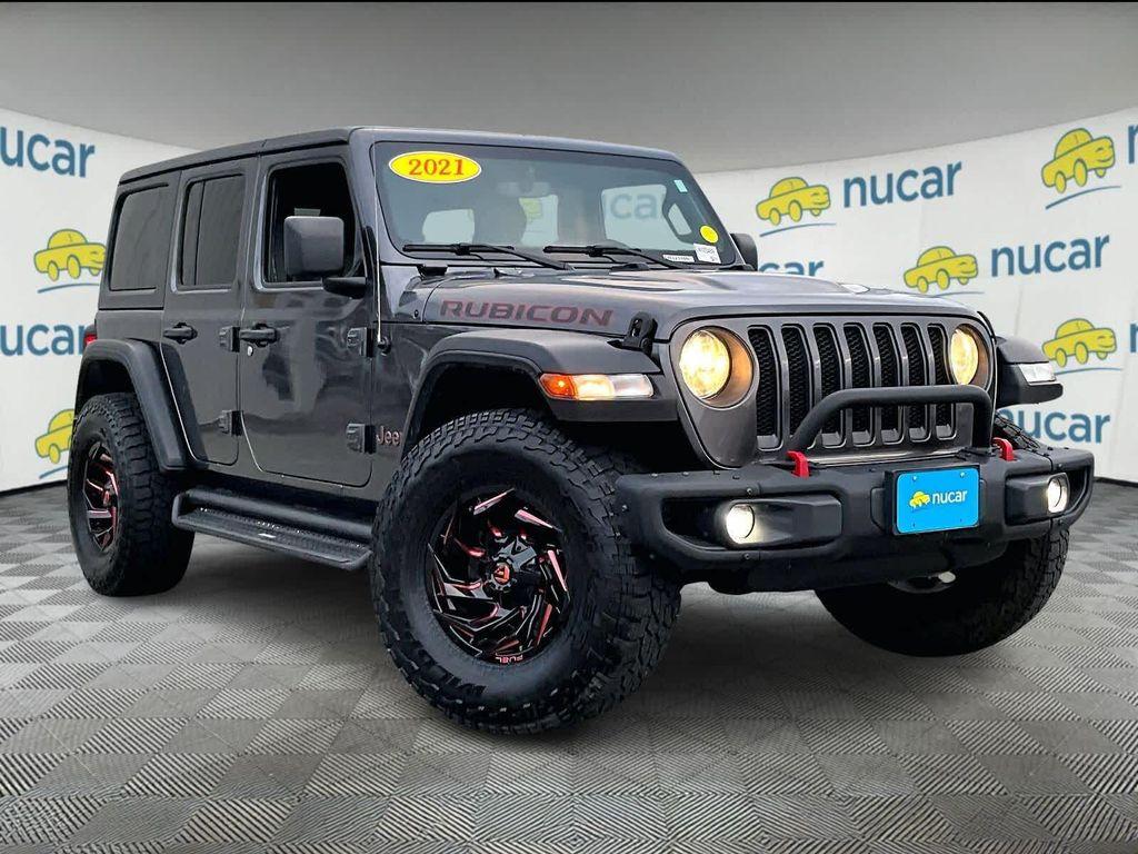 used 2021 Jeep Wrangler Unlimited car, priced at $31,407