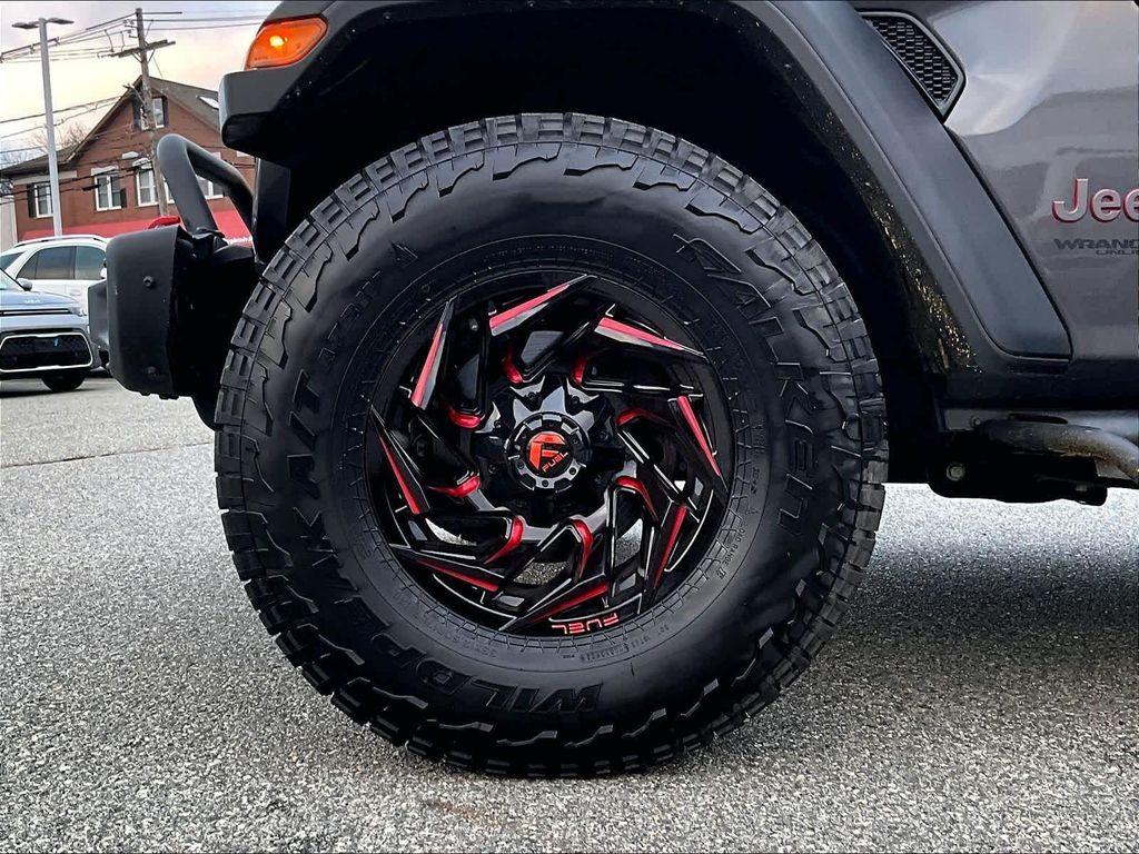 used 2021 Jeep Wrangler Unlimited car, priced at $30,987