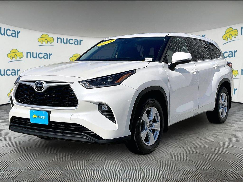 used 2021 Toyota Highlander car, priced at $29,428