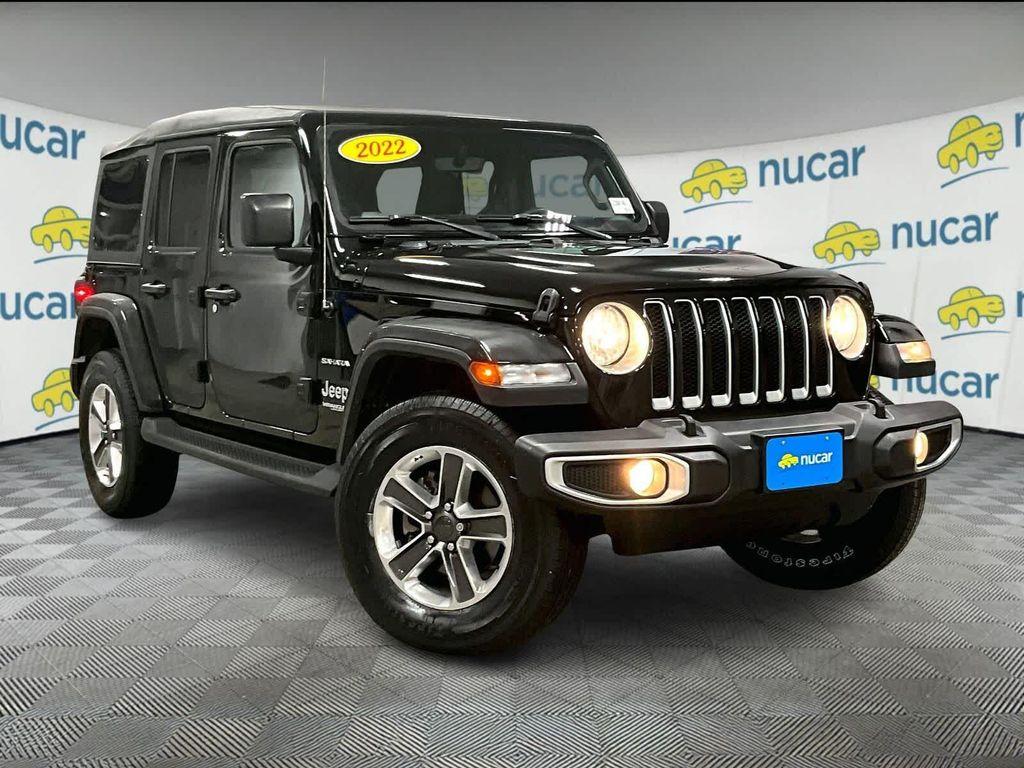 used 2022 Jeep Wrangler Unlimited car, priced at $29,994
