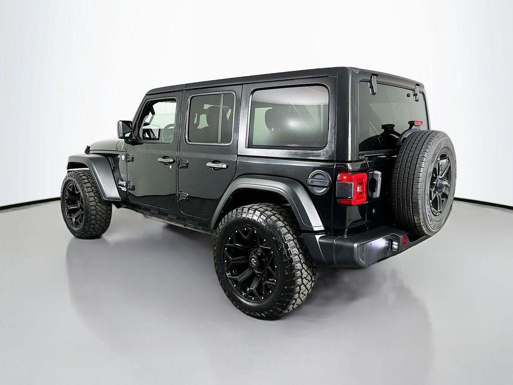 used 2020 Jeep Wrangler Unlimited car, priced at $23,004
