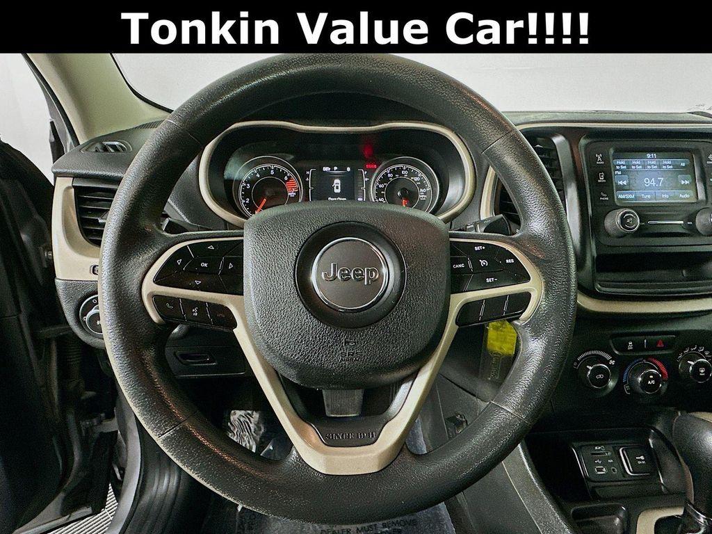 used 2018 Jeep Cherokee car, priced at $8,809