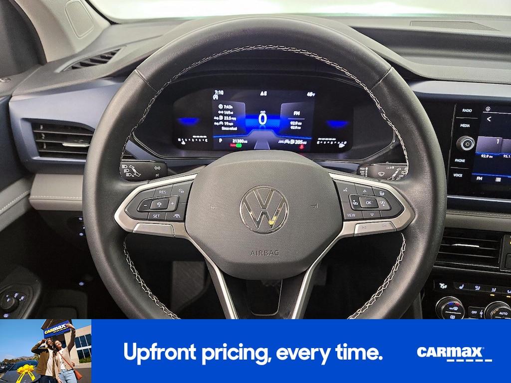 used 2024 Volkswagen Taos car, priced at $21,998