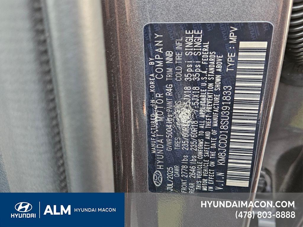 new 2025 Hyundai TUCSON Hybrid car, priced at $31,996