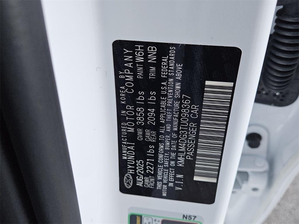 new 2026 Hyundai Elantra car, priced at $24,355