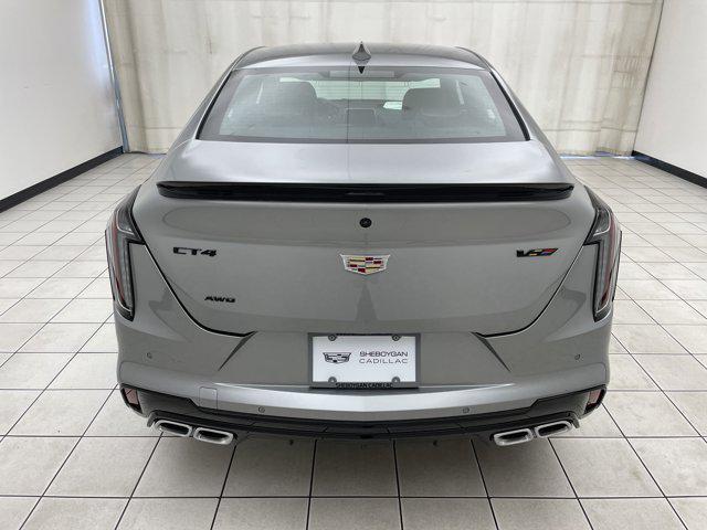 new 2025 Cadillac CT4-V car, priced at $59,560