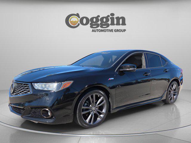 used 2018 Acura TLX car, priced at $13,882