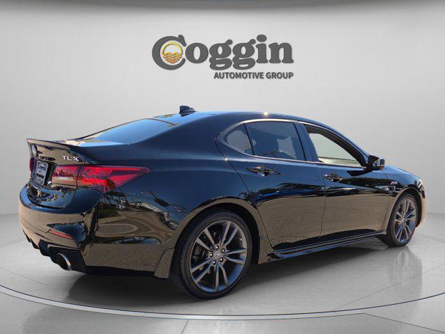 used 2018 Acura TLX car, priced at $13,882