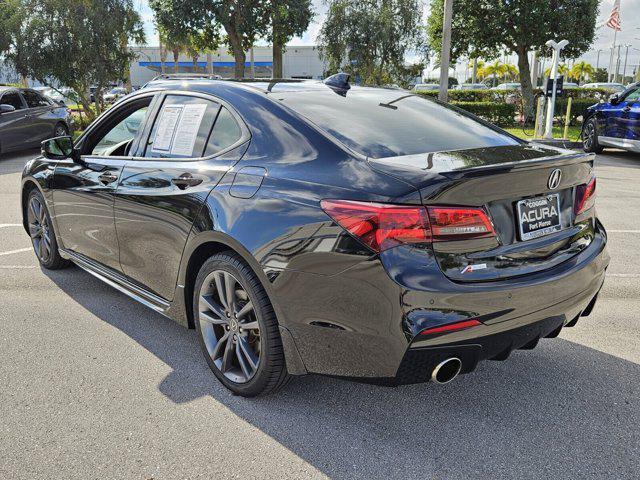 used 2019 Acura TLX car, priced at $18,409