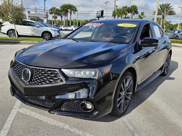 used 2019 Acura TLX car, priced at $18,409