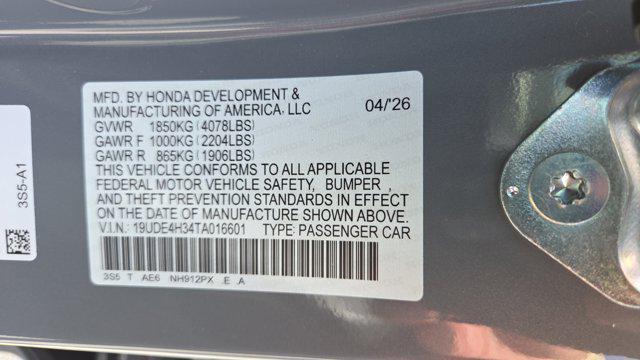 new 2026 Acura Integra car, priced at $39,841