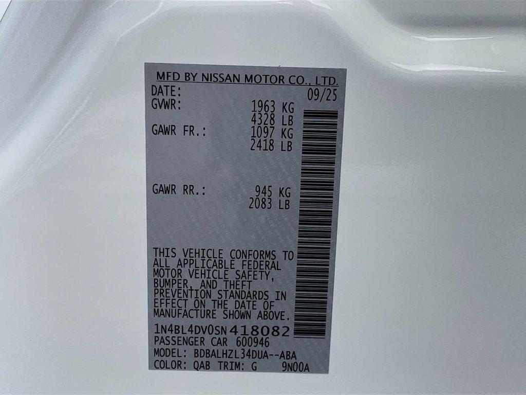 new 2025 Nissan Altima car, priced at $28,780