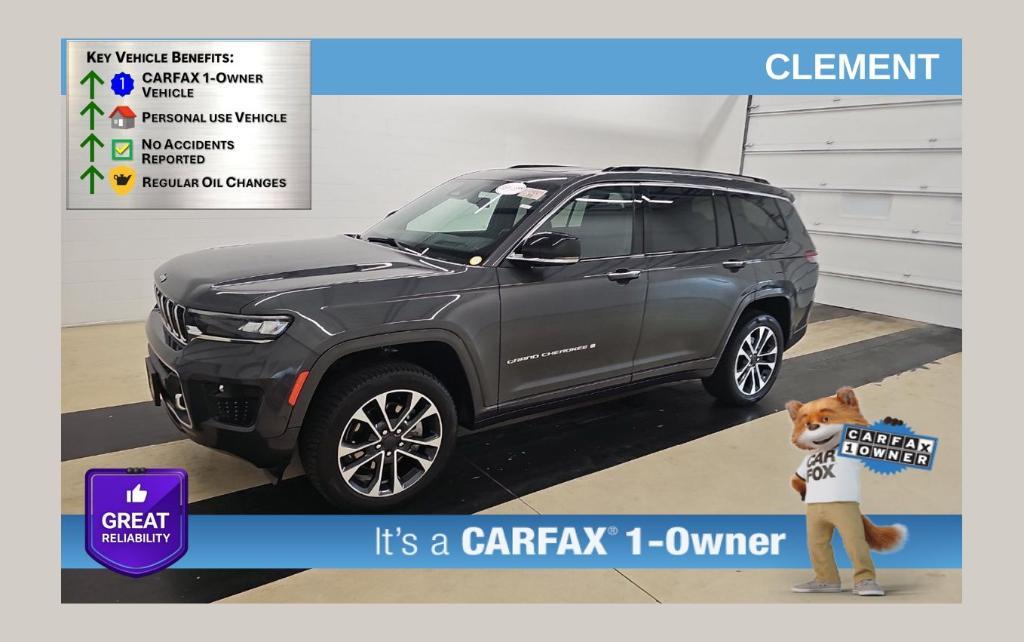 used 2022 Jeep Grand Cherokee L car, priced at $29,200