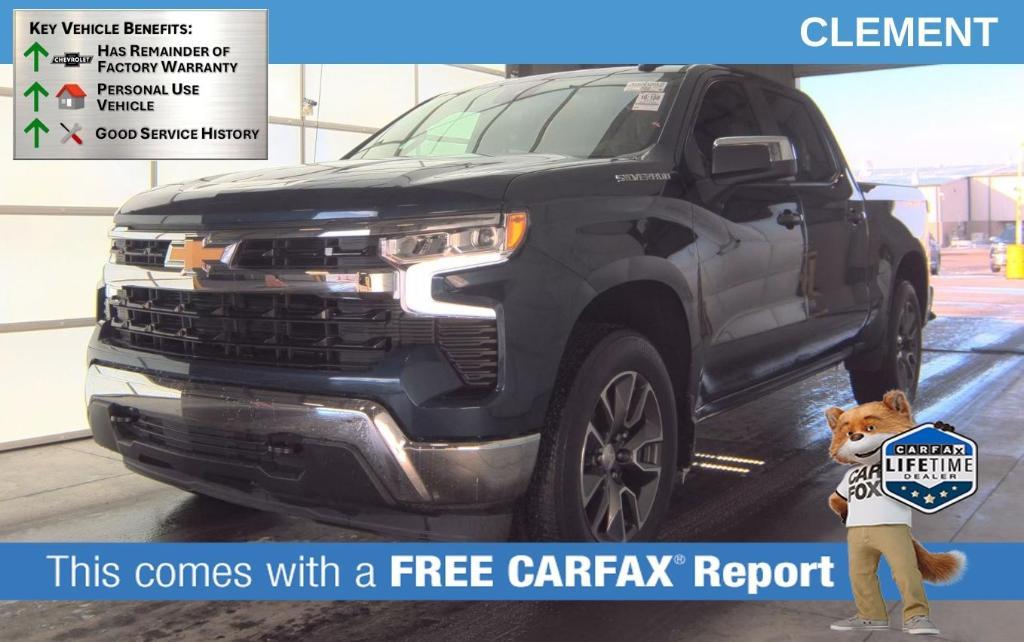 used 2023 Chevrolet Silverado 1500 car, priced at $36,200