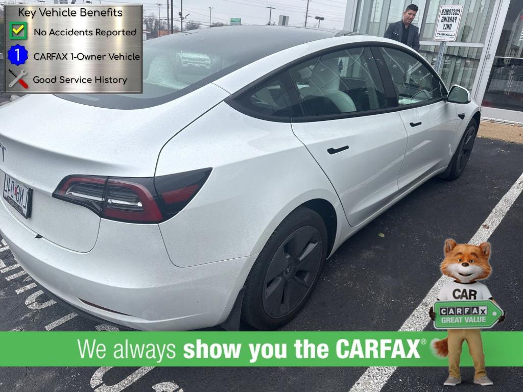 used 2023 Tesla Model 3 car, priced at $25,800