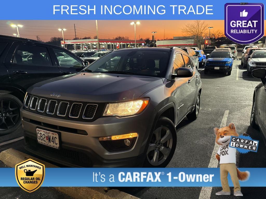 used 2021 Jeep Compass car, priced at $17,800