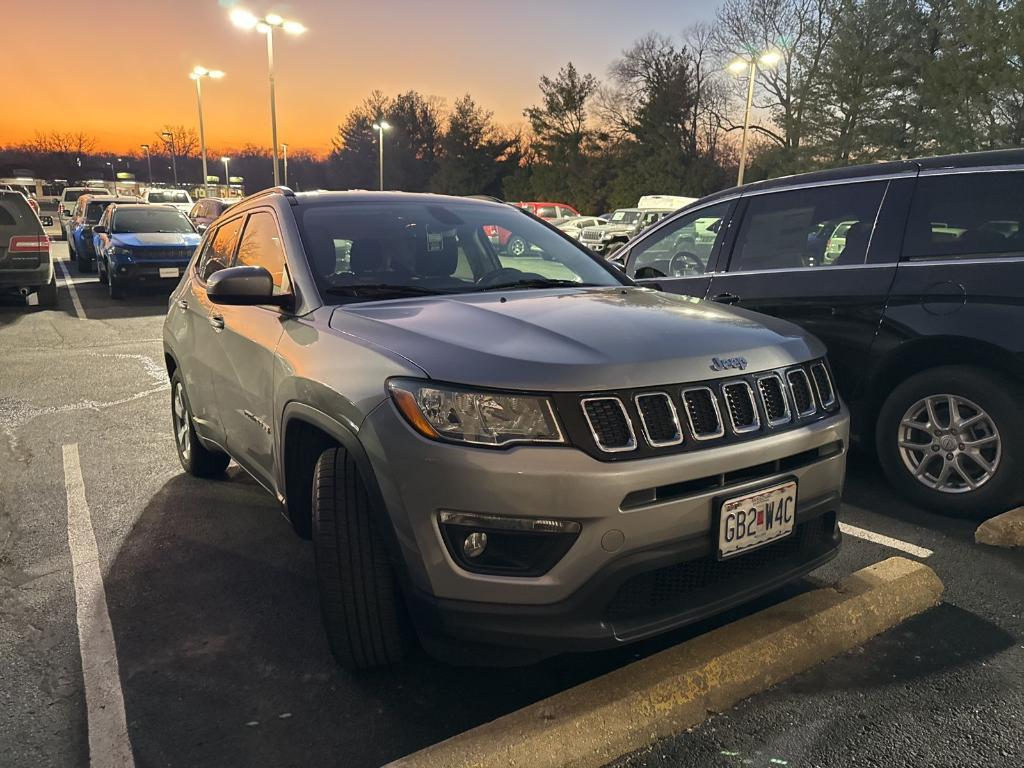 used 2021 Jeep Compass car, priced at $17,800