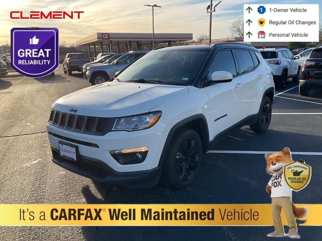 used 2021 Jeep Compass car, priced at $17,000