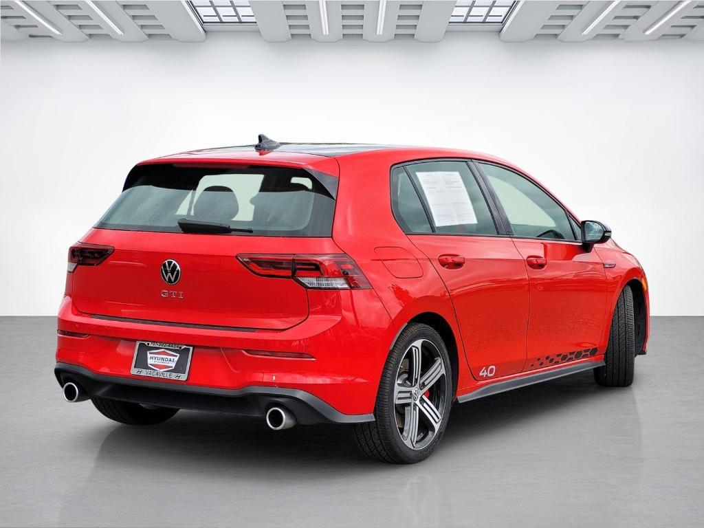 used 2023 Volkswagen Golf GTI car, priced at $28,597